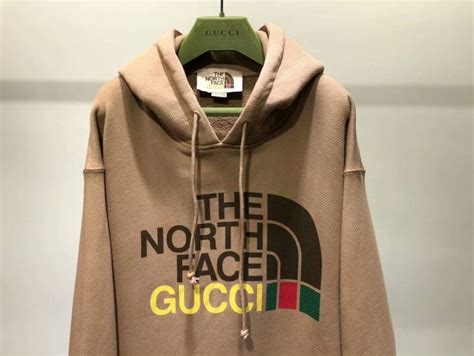 gucci x north face shop|gucci north face hoodie brown.